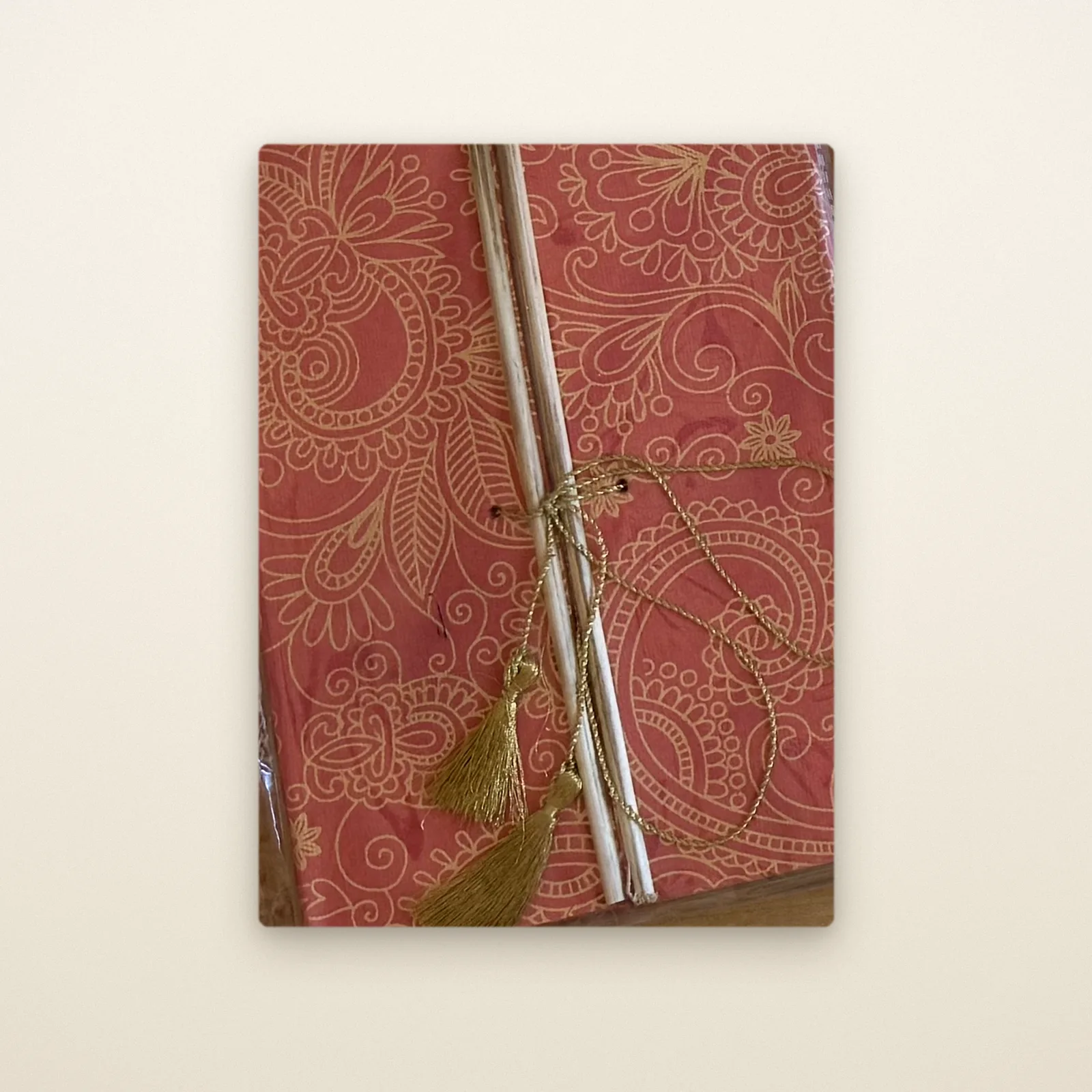 Coral Paisley Folio
